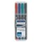 Staedtler Lumocolor Permanent Marker Set of 4 - Assorted, Medium